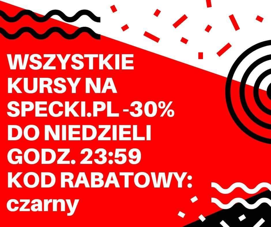 Promocja kod rabatowy specki.pl